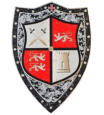 Déguisement Souza - Bouclier - Gerard - Gris Déguisement Souza - Bouclier - Gerard - Gris