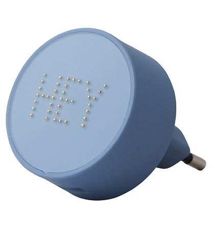 Design Letters Adapter - 12W - Blå/Hey m. Pärlor