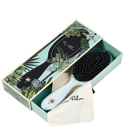 Fan Palm Hairbrush - Medium+ - Maldives