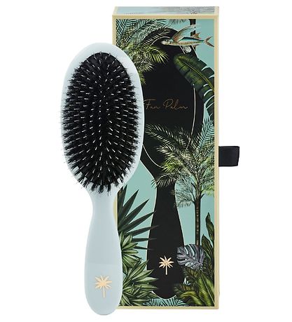 Fan Palm Hairbrush - Medium+ - Maldives