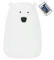 Rabbit & Friends Lamp - Large Bear w. Remote control - 11x17 cm Rabbit & Friends Lamp - Large Bear w. Remote control - 11x17 cm