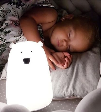 Lampe Rabbit & Friends - Grand Ours av. Télécommande - 11x17 cm