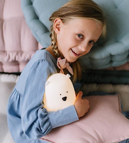 Lampe Rabbit & Friends - Grand Ours av. Télécommande - 11x17 cm