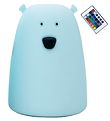 Rabbit & Friends Lamp - Large Bear w. Remote control - 11x17 cm Rabbit & Friends Lamp - Large Bear w. Remote control - 11x17 cm
