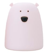 Rabbit & Friends Lamp - 10x8,5 cm - Small Bear - Rose Rabbit & Friends Lamp - 10x8,5 cm - Small Bear - Rose