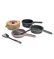 Dantoy Green Bean Kitchen Set - 7 Parts - Assorted Earth Colours Dantoy Green Bean Kitchen Set - 7 Parts - Assorted Earth Colours