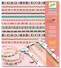 Djeco Bracelet Set w. Weave - Jewels to Create Djeco Bracelet Set w. Weave - Jewels to Create