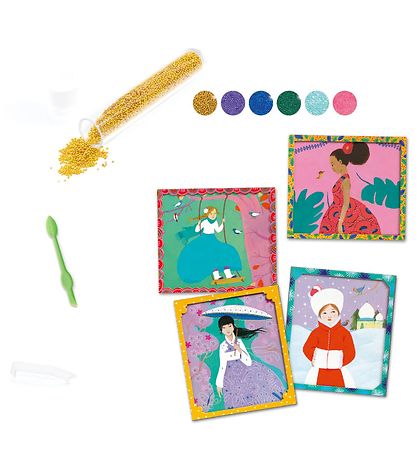 Microbilles Djeco - Perles Artistiques - Autour du Monde Microbilles Djeco - Perles Artistiques - Autour du Monde