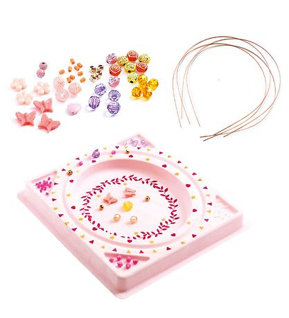 Djeco Haarspeldset m. Montageplaat - Jewels to Create