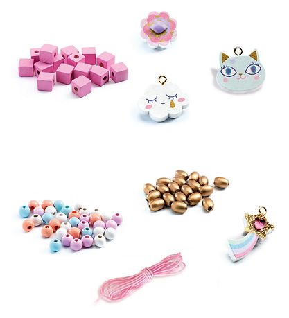 Djeco Haarspeldset m. Montageplaat - Jewels to Create