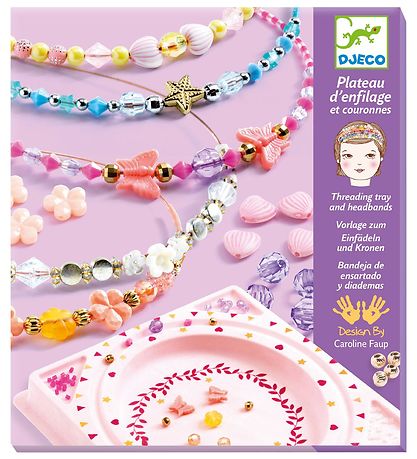 Djeco Haarspeldset m. Montageplaat - Jewels to Create