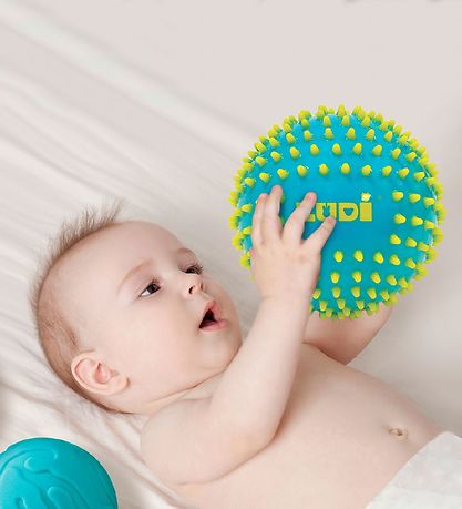 Ludi Sensory Ball - 3 pcs. - Blue