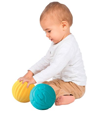 Ludi Sensory Ball - 3 pcs. - Blue