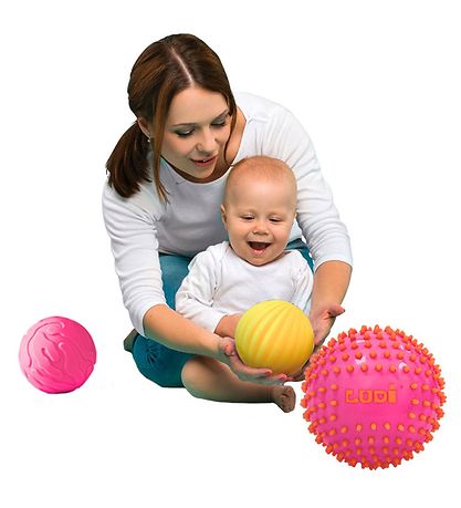 Ludi Sensorikball - 3 st.. - Pink