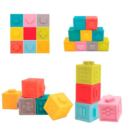 Ludi Stapelklossar - 9 Delar