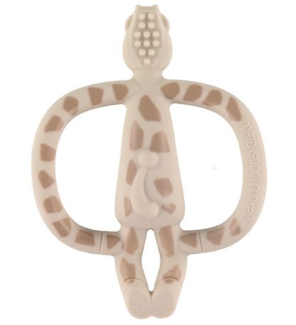 Matchstick Monkey Teether - Giraffe - Beige