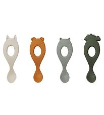 Liewood Lusikat - Liva - Silikoni - 4 kpl - Hunter Green Mix Liewood Lusikat - Liva - Silikoni - 4 kpl - Hunter Green Mix