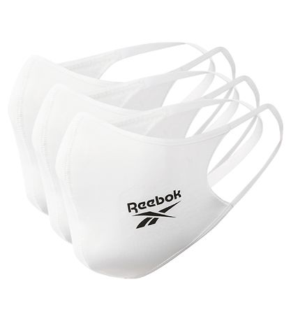 Reebok 마스크 - 소형 - 3개입 - 흰색 Reebok 마스크 - 소형 - 3개입 - 흰색