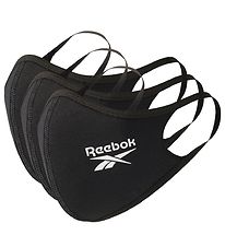 Reebok Face Mask - Small - 3-pack - Black Reebok Face Mask - Small - 3-pack - Black
