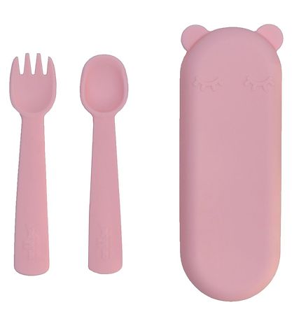 We Might Be Tiny Cutlery - Silicone - Dusty Rose