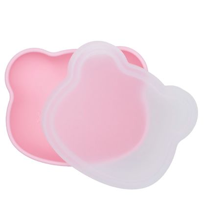 We Might Be Tiny Bowl with Suction Cup - Silicone - Powder Pink