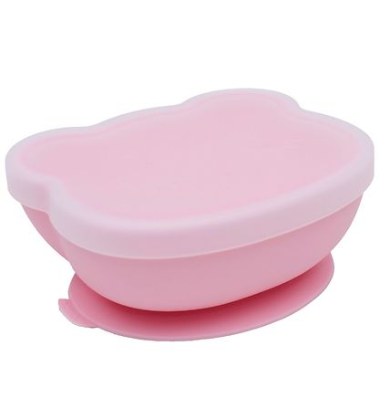We Might Be Tiny Bowl with Suction Cup - Silicone - Powder Pink