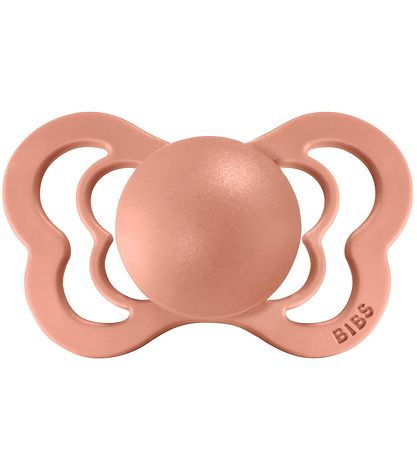 BIBS Couture Spenen - Maat 2 - 2-pack - Anatomisch - Peach/Woodc BIBS Couture Spenen - Maat 2 - 2-pack - Anatomisch - Peach/Woodc