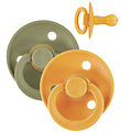 BIBS Colour Spenen - Maat 2 - 2-pack - Rond - Honey Bee/Olijf