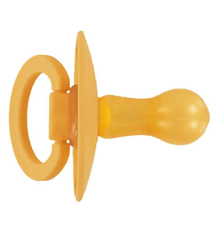 BIBS Colour Pacifiers - Size 2 - 2-Pack - Round - Honey Bee/Oliv BIBS Colour Pacifiers - Size 2 - 2-Pack - Round - Honey Bee/Oliv