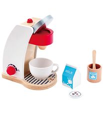 Hape Play Set - 6 Parts - Coffee Machine Hape Play Set - 6 Parts - Coffee Machine