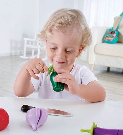 Hape Play Food - 8 Parts - Vegetables From The Garden