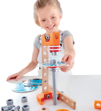 Hape Magnet Rannsóknarstofa - 34 Partar - Junior Uppfinningamaðu Hape Magnet Rannsóknarstofa - 34 Partar - Junior Uppfinningamaðu