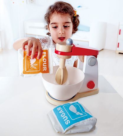Hape Speelset - 4 Onderdelen - Mix & terug Mixer Hape Speelset - 4 Onderdelen - Mix & terug Mixer