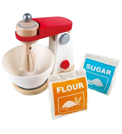 Hape Speelset - 4 Onderdelen - Mix & terug Mixer Hape Speelset - 4 Onderdelen - Mix & terug Mixer