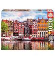 Educa Puzzle - 1000 Pieces - Dancing Houses, Amsterdam