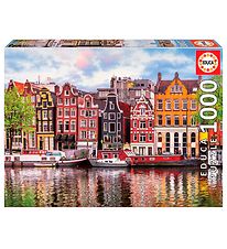 Educa Puzzle - 1000 Pieces - Dancing Houses, Amsterdam