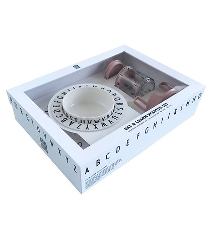 Set de Vaisselle Design Letters - Tritan - 4 Parties - Eat & Lea Set de Vaisselle Design Letters - Tritan - 4 Parties - Eat & Lea