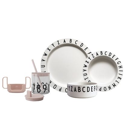 Set de Vaisselle Design Letters - Tritan - 4 Parties - Eat & Lea Set de Vaisselle Design Letters - Tritan - 4 Parties - Eat & Lea