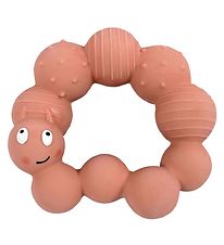 Anneau de dentition Filibabba - Lily The Larva - Peach Anneau de dentition Filibabba - Lily The Larva - Peach