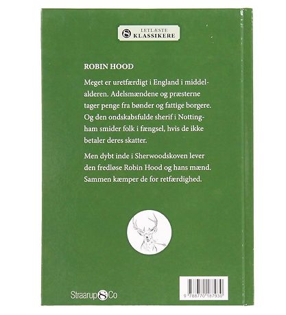 Straarup & Co Kirja - Helppolukuisia klassikoita - Robin Hood -  Straarup & Co Kirja - Helppolukuisia klassikoita - Robin Hood -