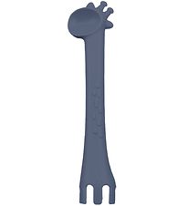 Tiny Tot Cutlery - Silicone - Sky Blue Tiny Tot Cutlery - Silicone - Sky Blue