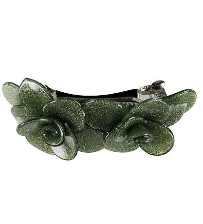 Pince à cheveux Petit by Sofie Schnoor - 9x5 cm - Fleurs - Vert Pince à cheveux Petit by Sofie Schnoor - 9x5 cm - Fleurs - Vert