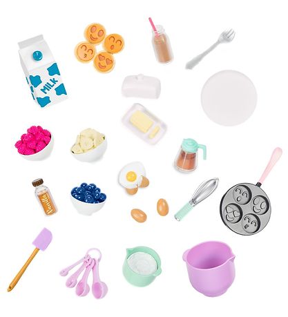 Accessoires de Poupée Our Generation - Petit déjeuner