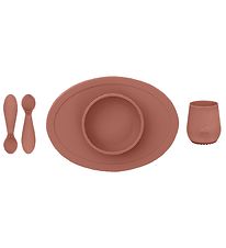 EzPz Dinner Set - Silicone - 4 Parts - Sienna EzPz Dinner Set - Silicone - 4 Parts - Sienna