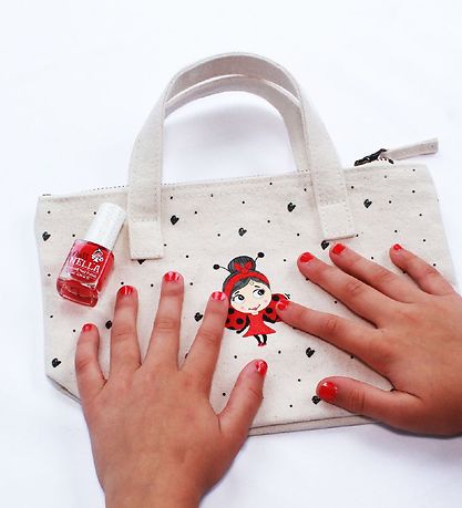 Miss Nella Schminktasche - Canvas - Elfenbein m. Logo