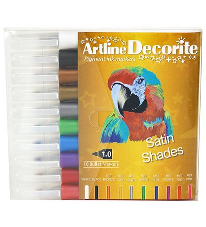 Marqueurs Magiques Artline - Décorer - 10 pces - Satin Marqueurs Magiques Artline - Décorer - 10 pces - Satin