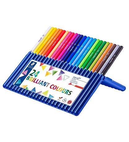 Staedtler Coloured Pencils - Ergosoft - 24 pcs