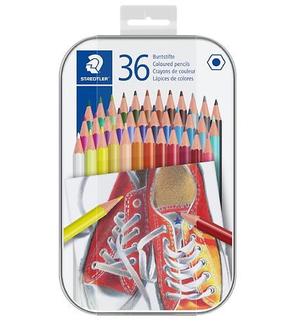 Staedtler Värikynät - kuusikulmainen - 36 kpl
