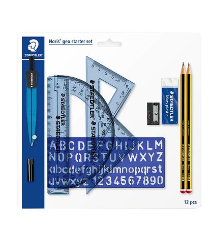 Staedtler Geometric Set - Noris - 12 parts Staedtler Geometric Set - Noris - 12 parts