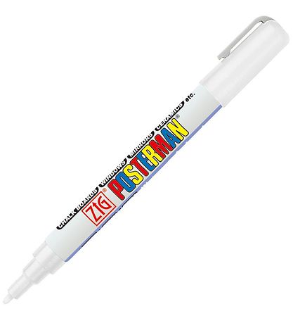 Zig Marker - Waterproof - 1 mm - White